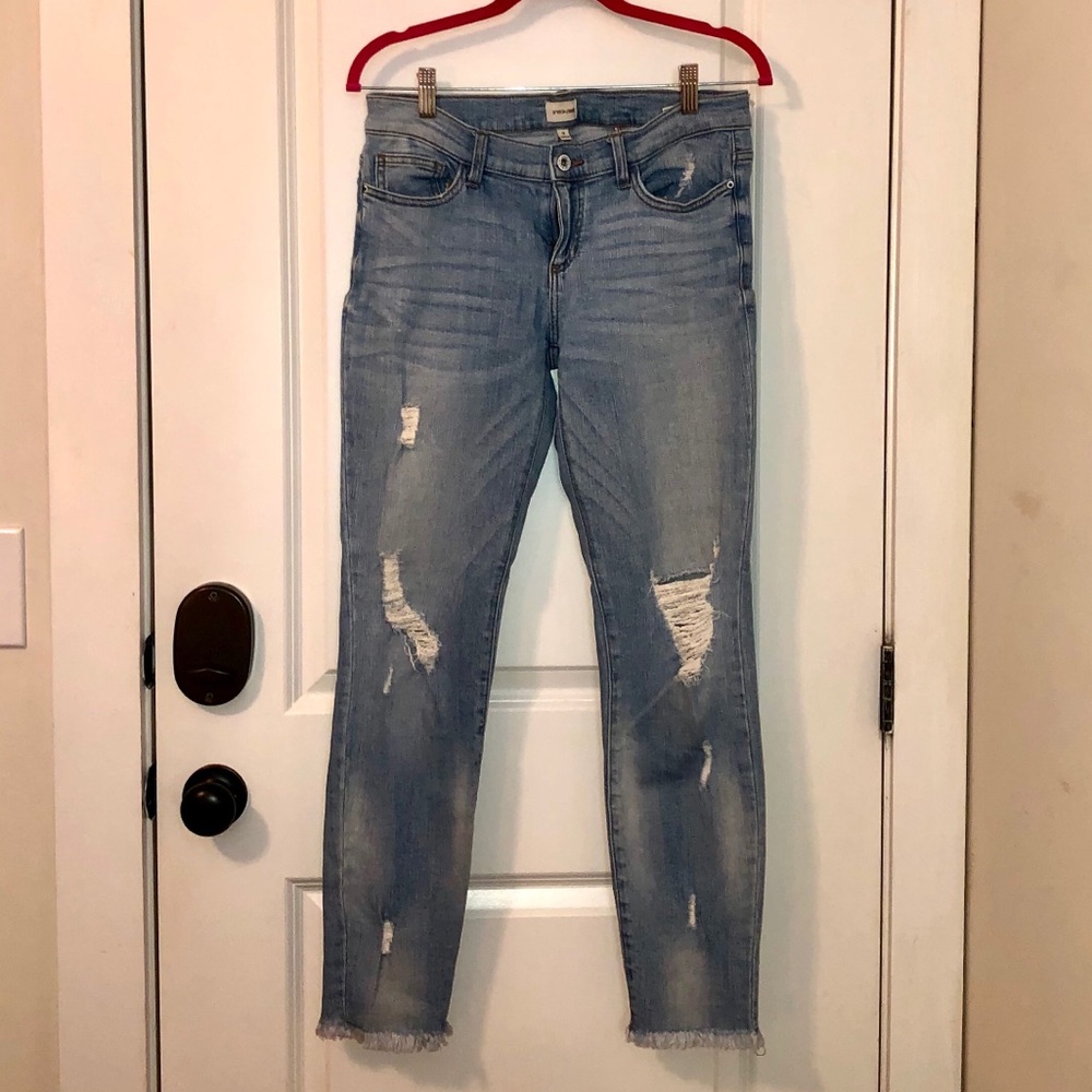 Boutique Style Distressed Jeans